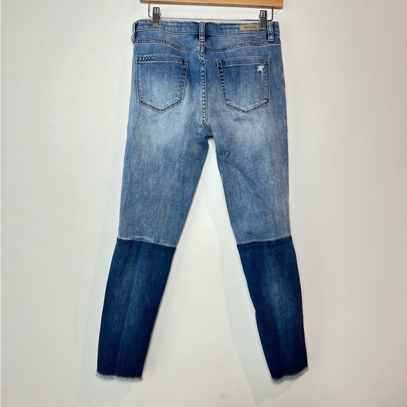 Blank NYC Beaded Embellished Cropped Skinny Jeans - Picture 3 of 6